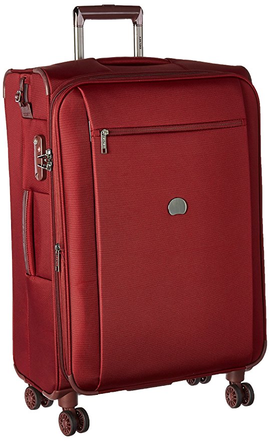 Delsey Luggage Montmartre+ 25 Inch Expandable Softside Spinner Suitcase